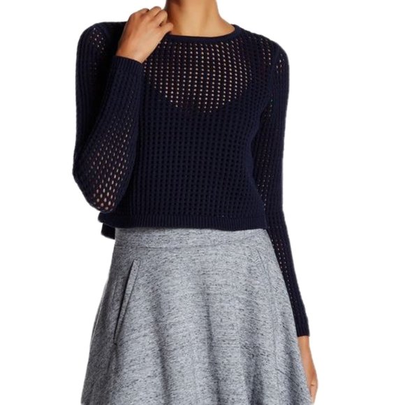 Rebecca Taylor Sweaters - Rebecca Taylor Mesh Knit Pullover Sweater XS